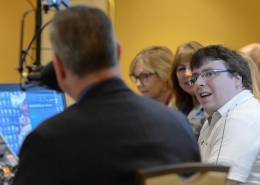 Live podcast recording