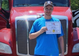 Shane Padget and his certification